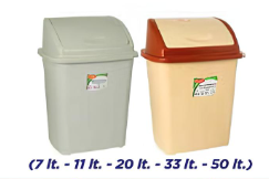 İtme Kapaklı Çöp Kovaları