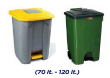 Pedallı Çöp Konteyneri