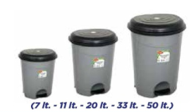 Pedallı Çöp Kovaları