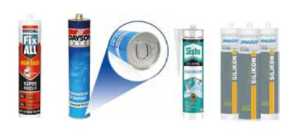 Silikon, Köpük ve Dubel